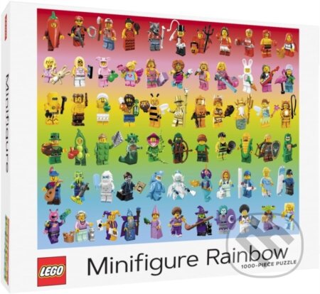 LEGO Minifigure Rainbow 1000-Piece Puzzle