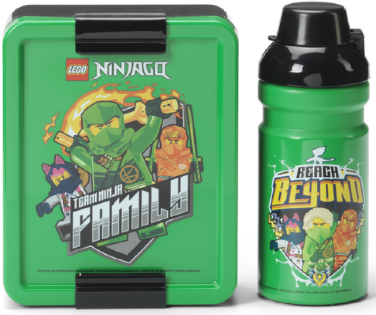 LEGO Ninjago svačinový set (láhev a box)