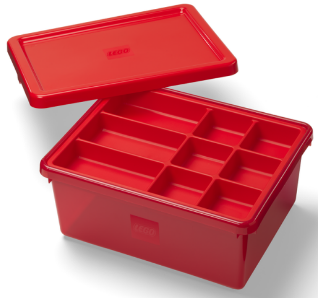 LEGO úložný box s organizérem