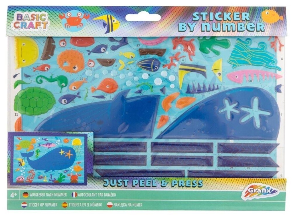 Lepení podle čísel Moře