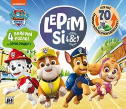 Lepím si znovu Tlapková patrola - kniha z kategorie Úkoly pro děti