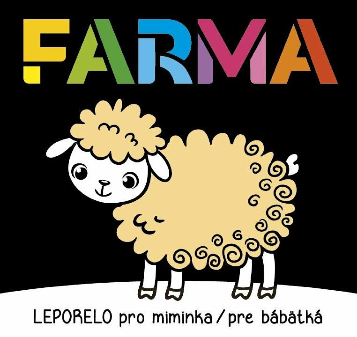 Leporelo pro miminka / pre bábetká - Farma