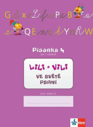 Lili a Vili 1 ve světě psaní (Písanka 4 pro 1. ročník ZŠ) - kniha z kategorie 1. stupeň