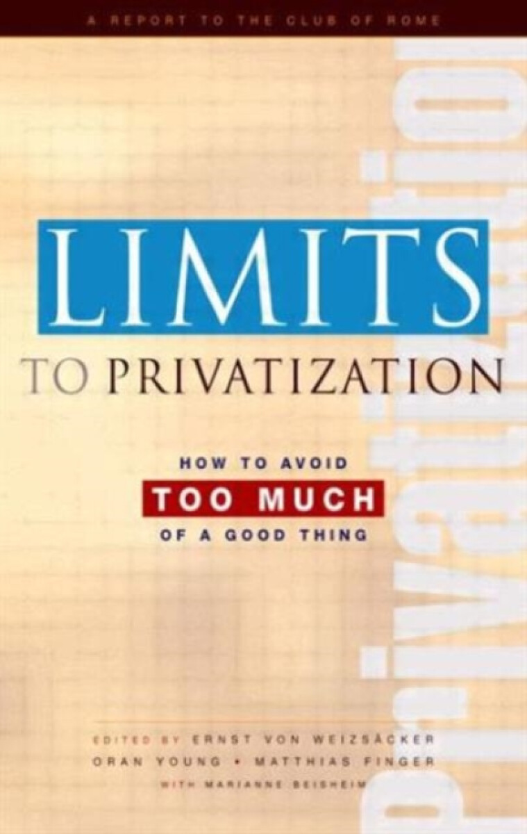 Limits to Privatization
