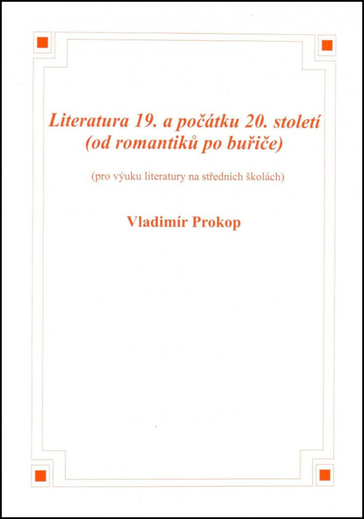 Literatura 19. a počátku 20. století