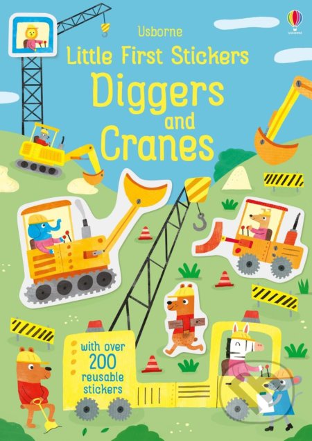 Little first stickers Diggers and Cranes