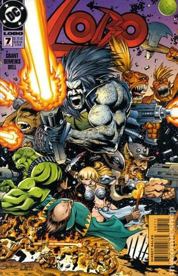 Lobo: Sedm zbytečných a další příběhy - Alan Grant, Val Semeiks, Carl Critchlow