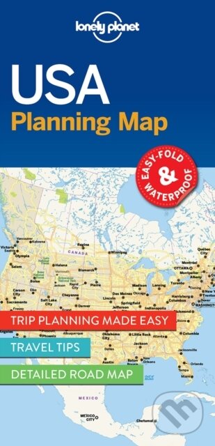 Lonely Planet USA Planning Map