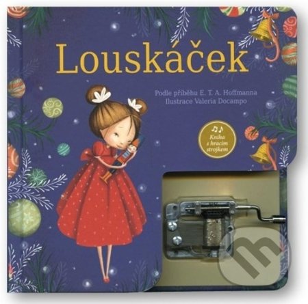 Louskáček (kniha s hracím strojkem)