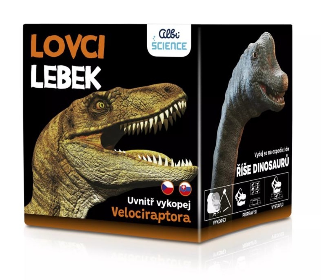 Lovci Lebek Velociraptor