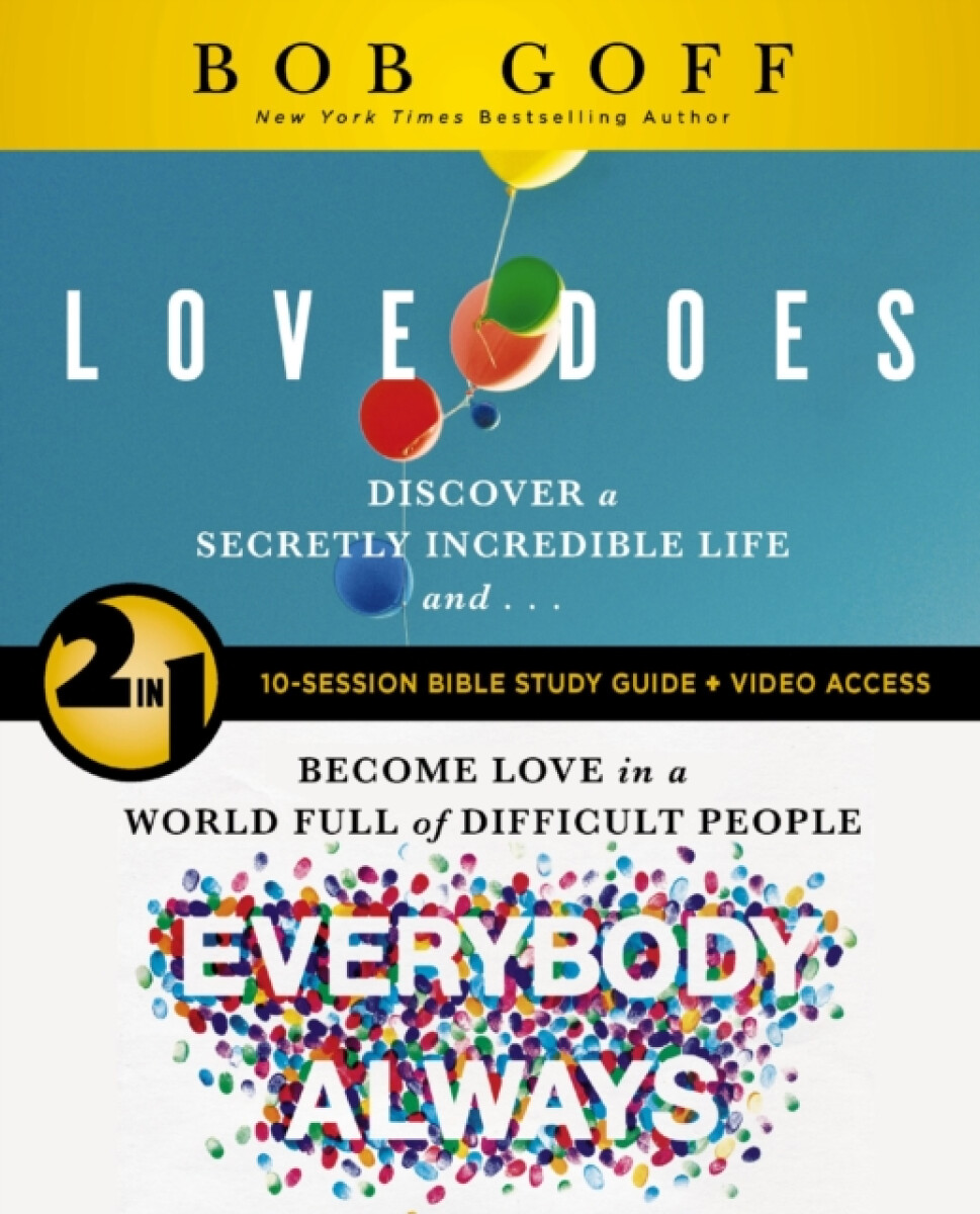 Love Does/Everybody Always 2-in-1 Bible Study Guide plus Streaming Video