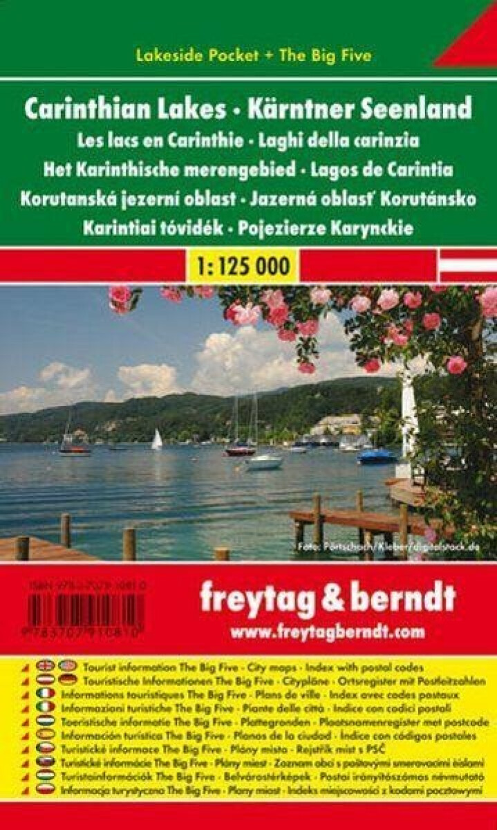 LSP 2 Korutanská jezera 1:125 000 kapesní lamino / automapa