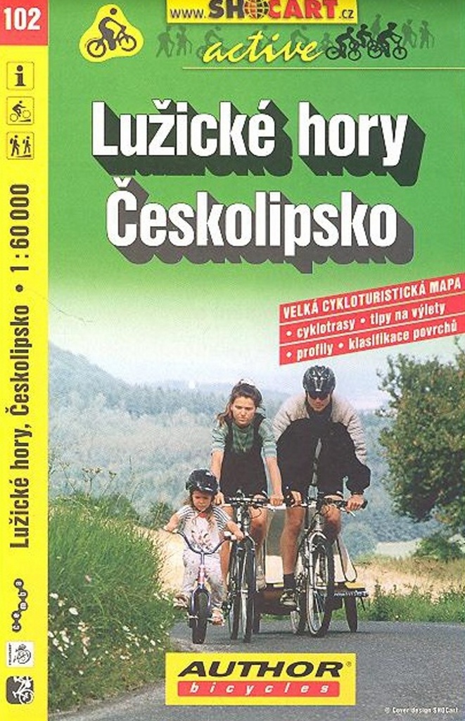 Lužické hory, Českolipsko 1:60 000