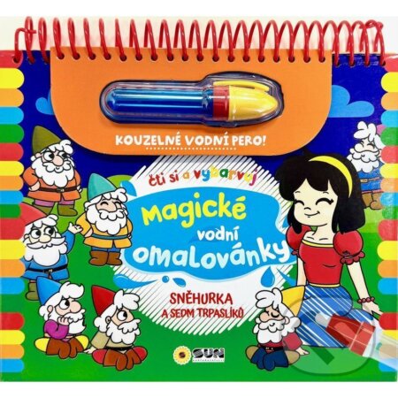 Magické vodní omalovánky