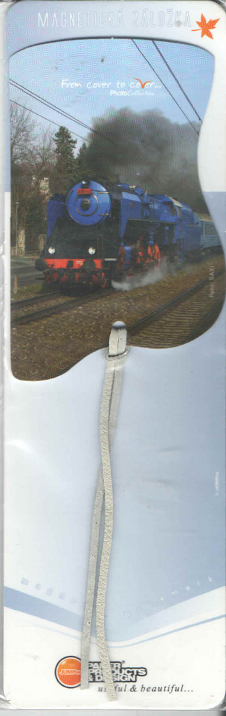 Magnetická záložka Vláček 1- MZ 040