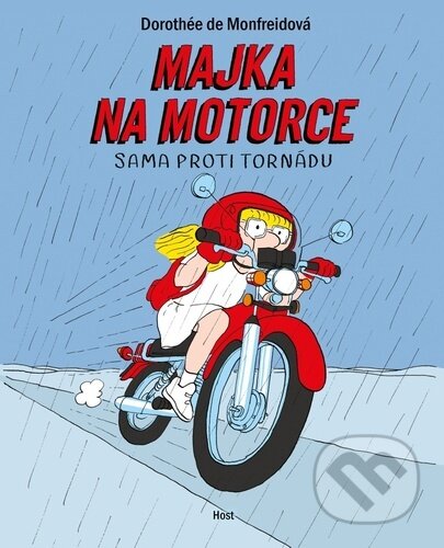 Majka na motorce (Sama proti tornádu)