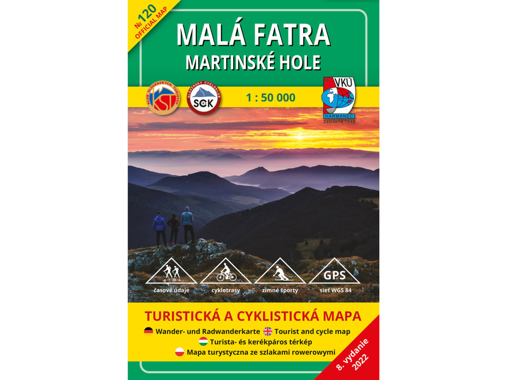 Malá Fatra Martinské hole 1:50 000