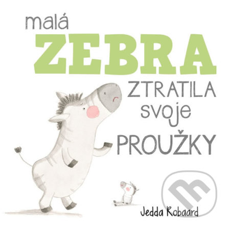 Malá zebra ztratila svoje proužky
