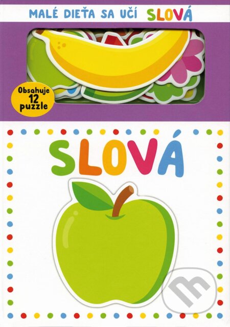 Malé dieťa sa učí slová (Obsahuje 12 puzzle)