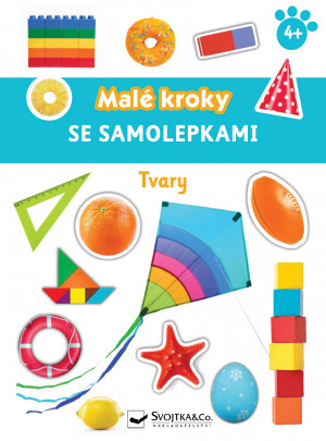 Malé kroky se samolepkami Tvary