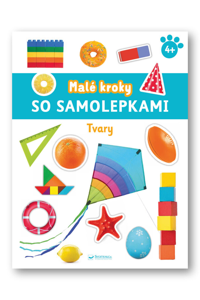 Malé kroky so samolepkami Tvary