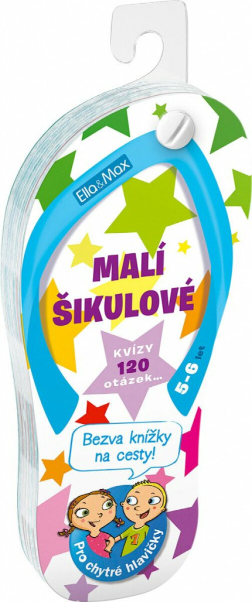 MALÍ ŠIKULOVÉ, 5-6 let – Kvízy na cesty (poškozená)