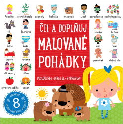 Čti a doplňuj: Malované pohádky - kniha z kategorie Pohádky