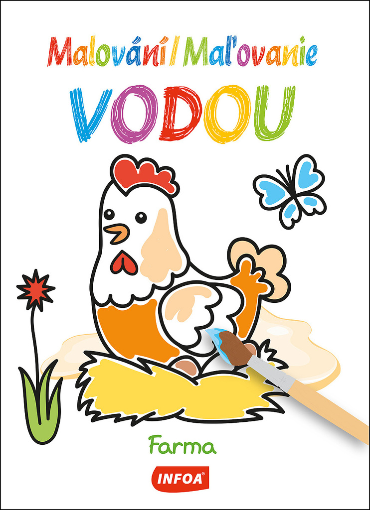 Malování/Maľovanie vodou Farma
