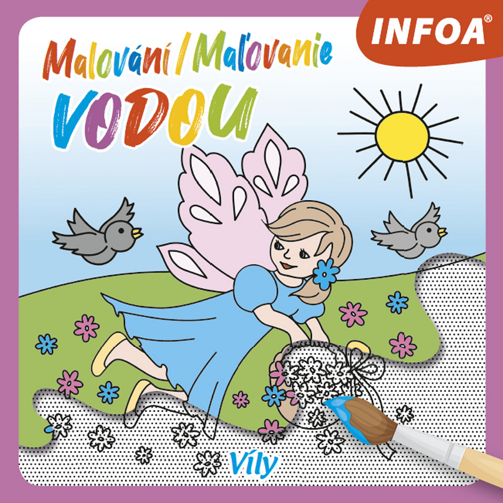 Malování/Maľovanie vodou Víly