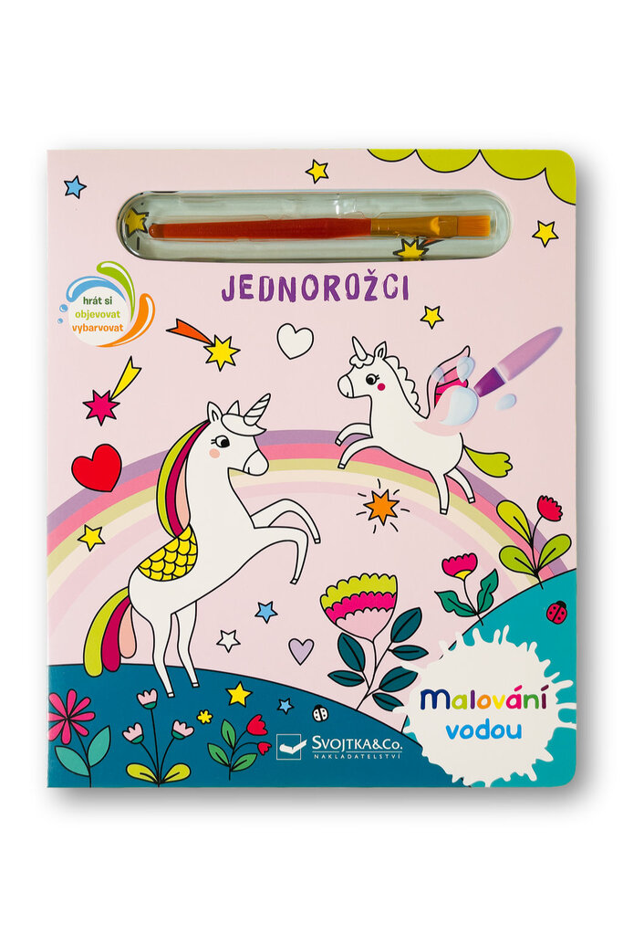 Malování vodou Jednorožci