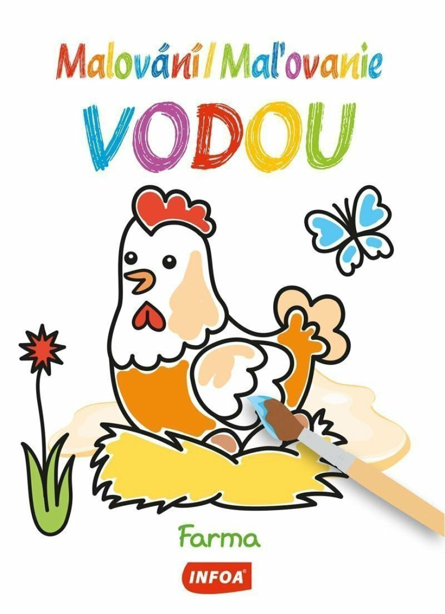 Malování vodou / Maľovanie - Farma (CZ/SK vydanie)