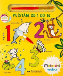 Malování vodou: Počítám od 1 do 10 - kniha z kategorie Omalovánky
