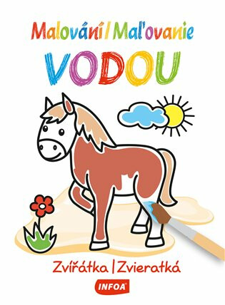 Malování  vodou - Zvířátka