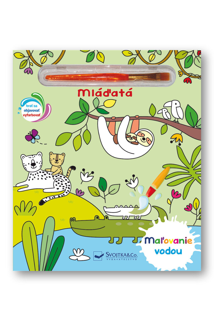 Maľovanie vodou Mláďatá