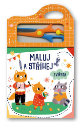 Maluj a stříhej: Zvířata - kniha z kategorie Omalovánky