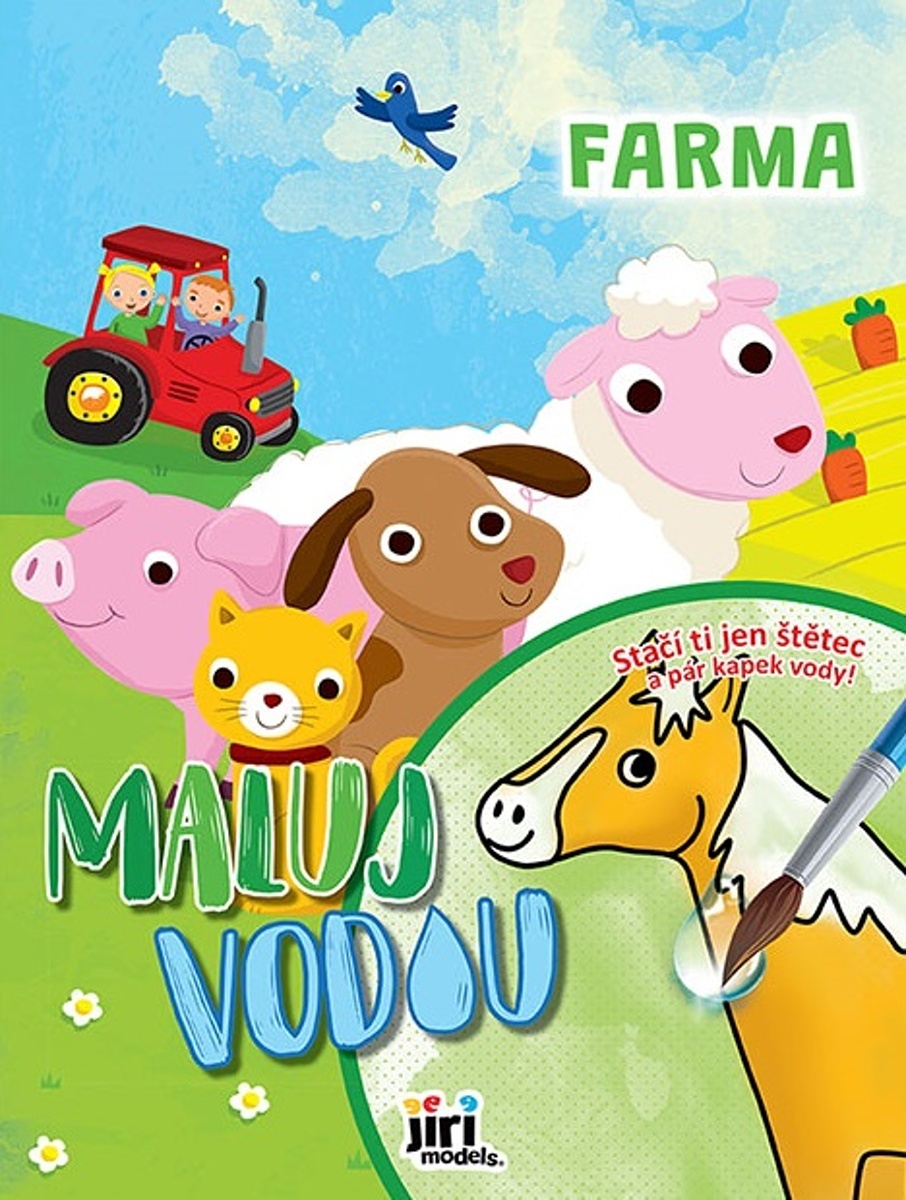 Maluj vodou A4 Farma