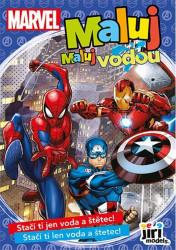Maluj vodou: Marvel - kniha z kategorie Omalovánky