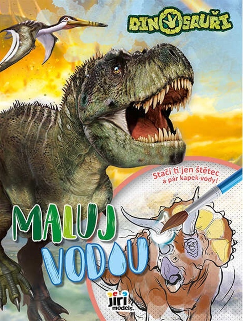 Maluj vodou Dinosauři