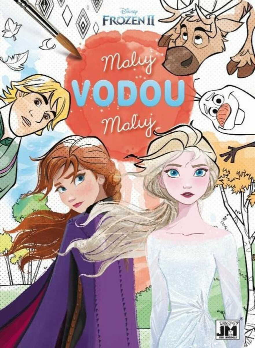 Maluj vodou - Ledové království 2