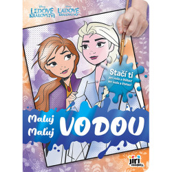 Maluj vodou Ledové království - kniha z kategorie Omalovánky