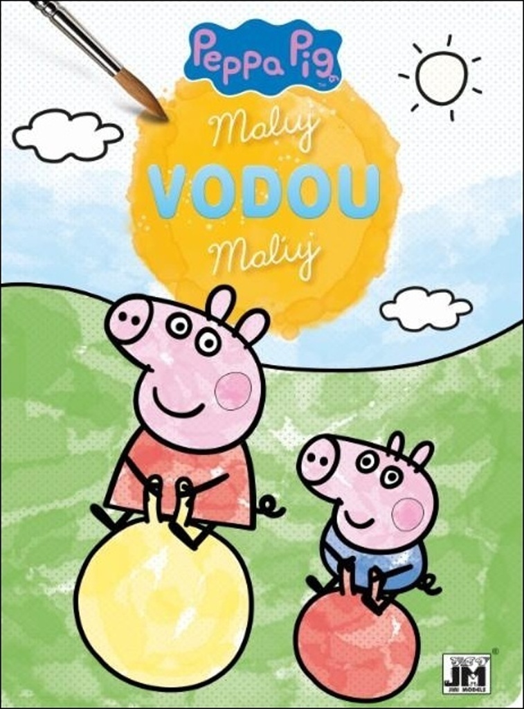 Maluj vodou Peppa ve školce