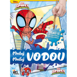 Maluj vodou Spidey - kniha z kategorie Omalovánky