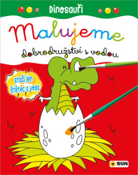 Malujeme dobrodružství s vodou Dinosauři