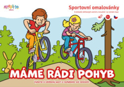 Máme rádi pohyb (Sportovní omalovánky) - kniha z kategorie Omalovánky