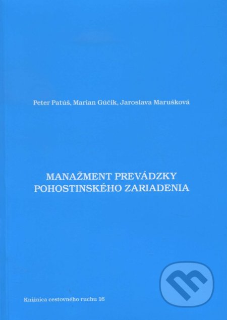 Manažment prevádzky pohostinského zariadenia