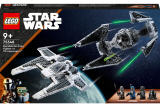 Mandalorianská stíhačka třídy Fang proti TIE Interceptoru