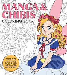 Manga & Chibis Coloring Book - kniha z kategorie Komiksy
