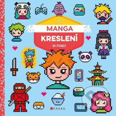 Manga kreslení (3D pixely)