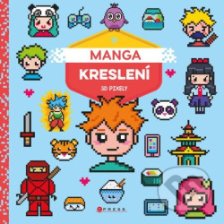 Manga kreslení (3D pixely)