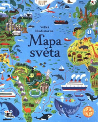 Velká bludišťárna: Mapa světa - kniha z kategorie Hádanky a říkanky